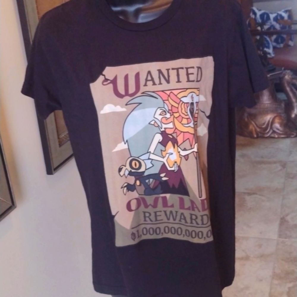 Disney Owl Lady tee shirt size medium women's